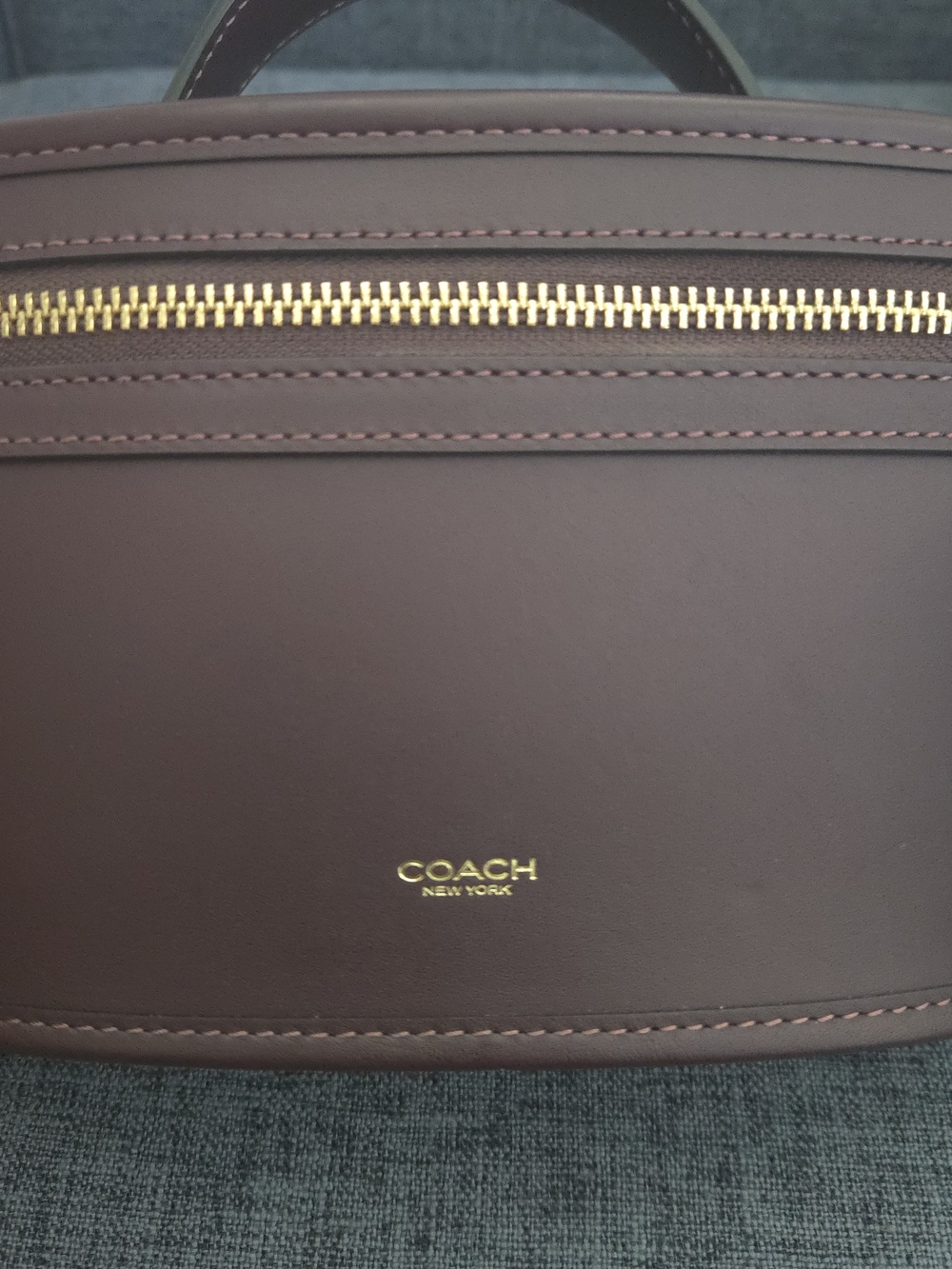 Coach Trail Bag- Black Currant - Picture 13 of 13